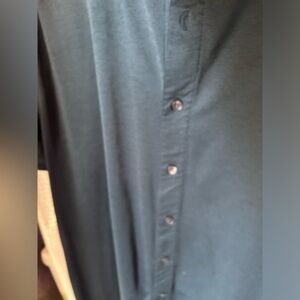 CarMax men’s button down shorts sleeveless polo type shirt